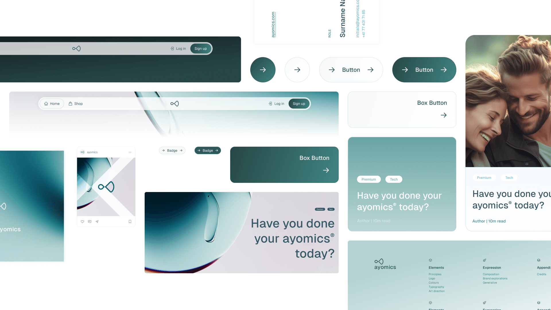 Ayomics Art Direction splash png