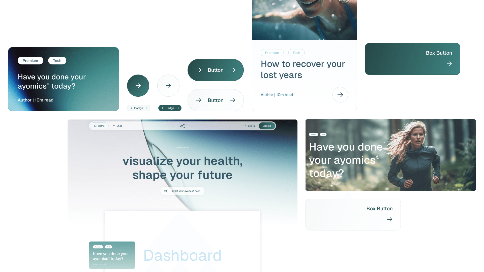 Ayomics user interface
